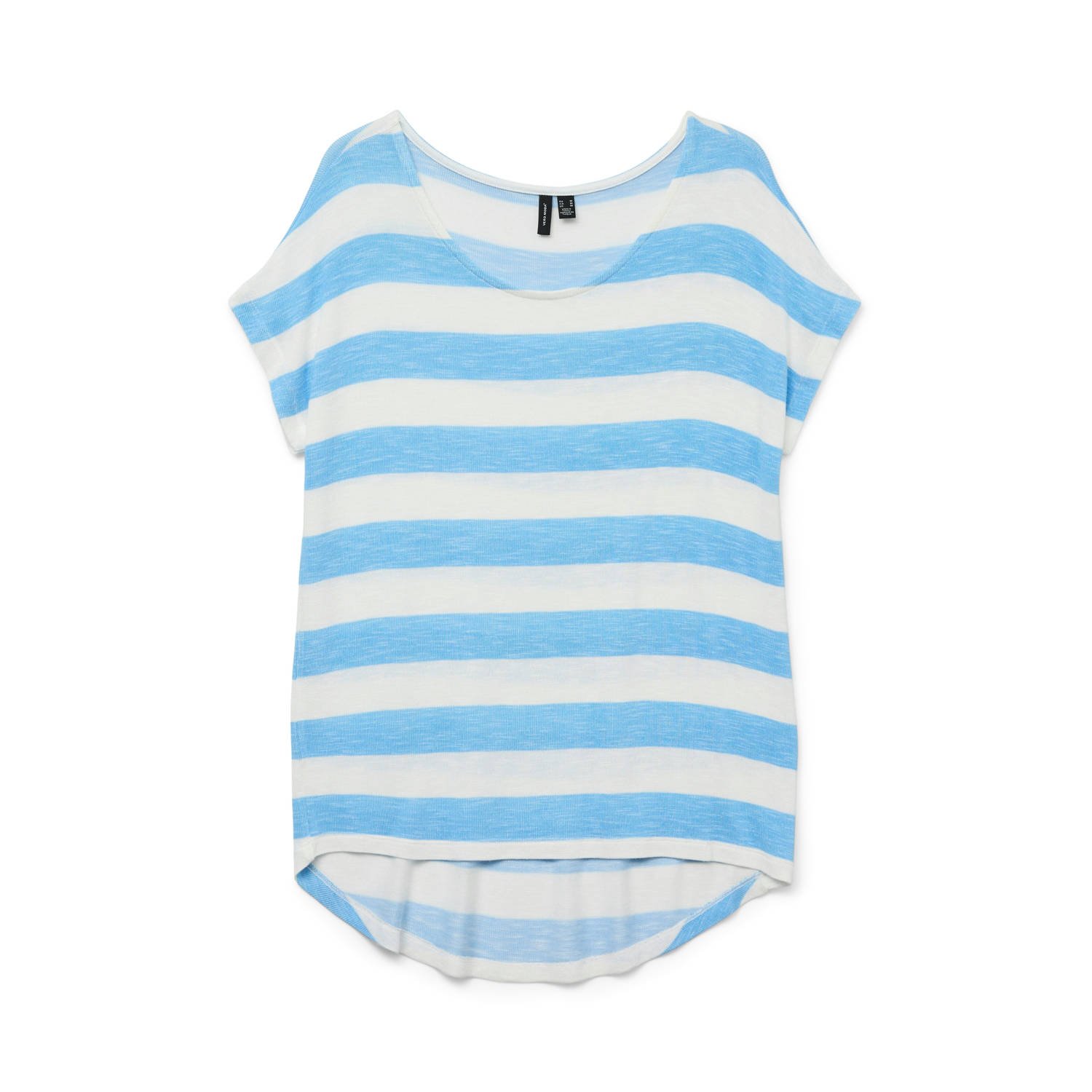 Vero Moda Shirt met korte mouwen VMWIDE STRIPE SL TOP GA JRS NOOS