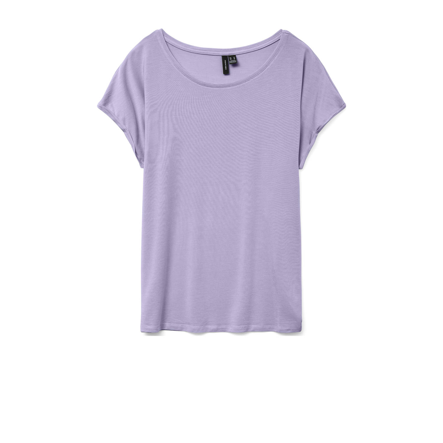 Vero Moda Shirt met ronde hals VMAVA PLAIN SS TOP GAJRS NOOS