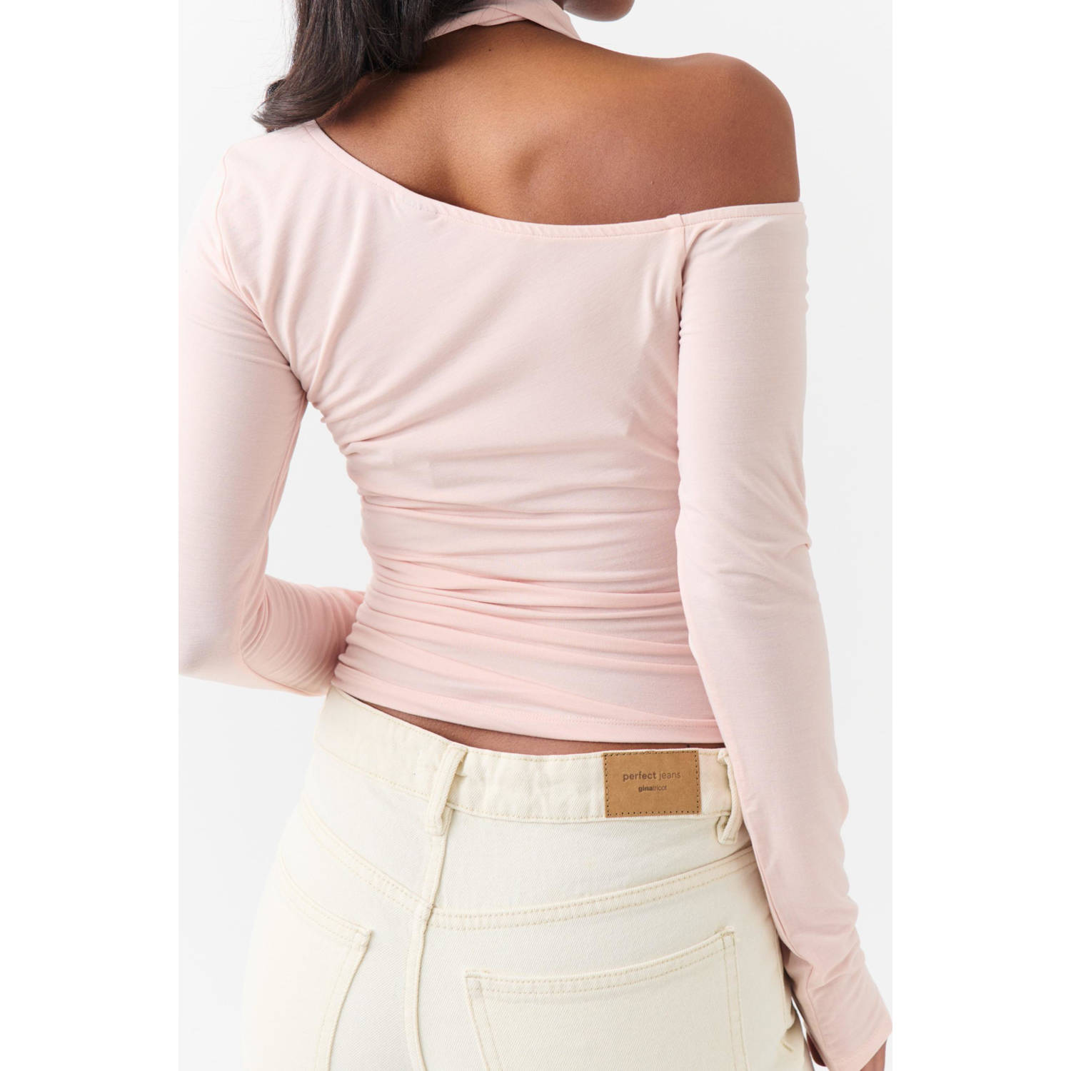 Gina Tricot top lichtroze