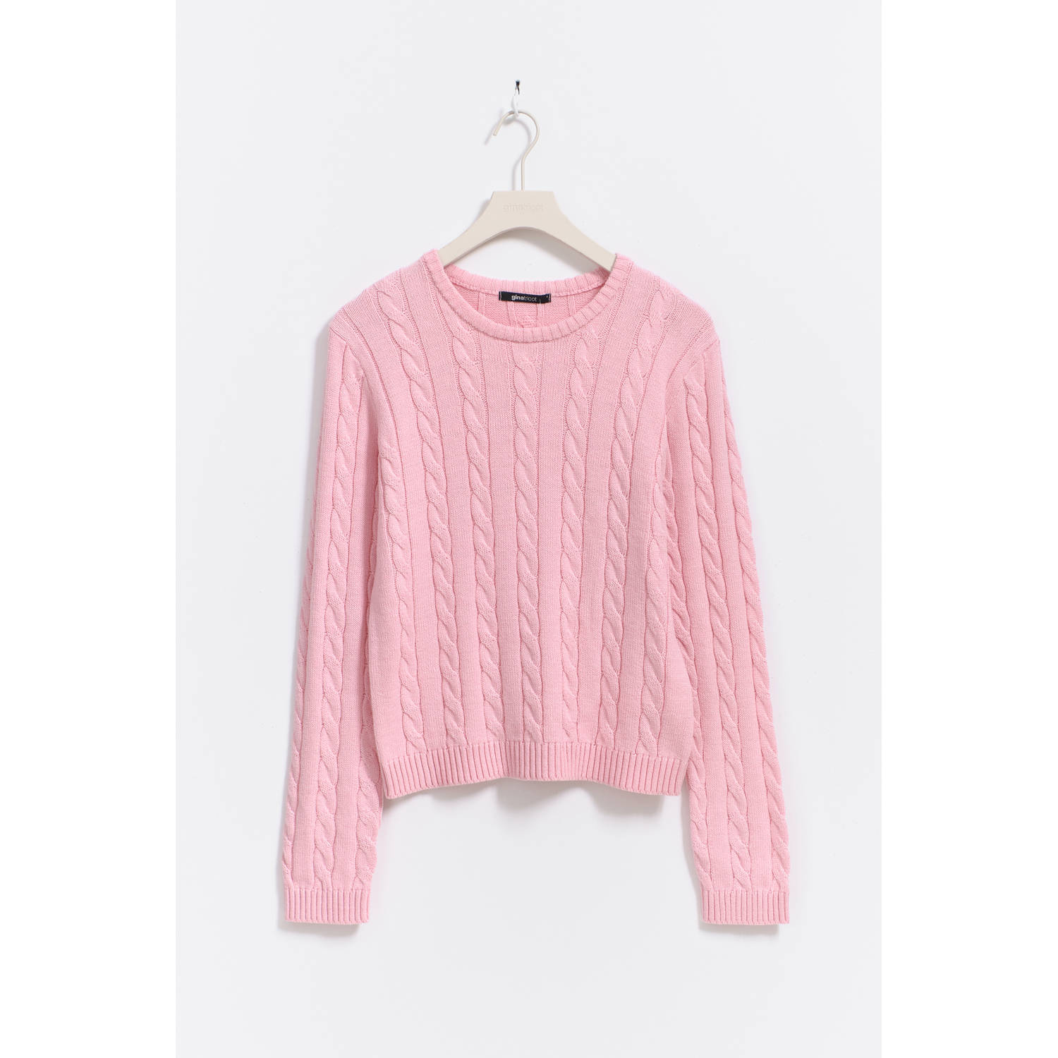 Gina Tricot gebreide trui roze