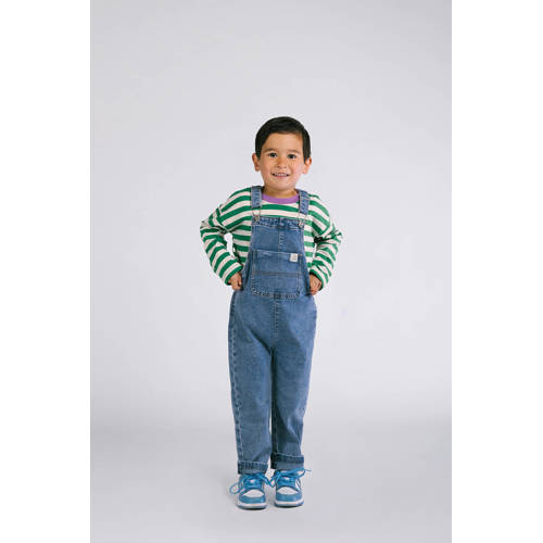 The New Chapter denim wide leg tuinbroek blauw afbeelding