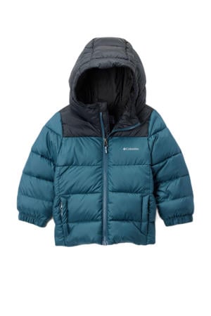jas Puffect II blauw/zwart