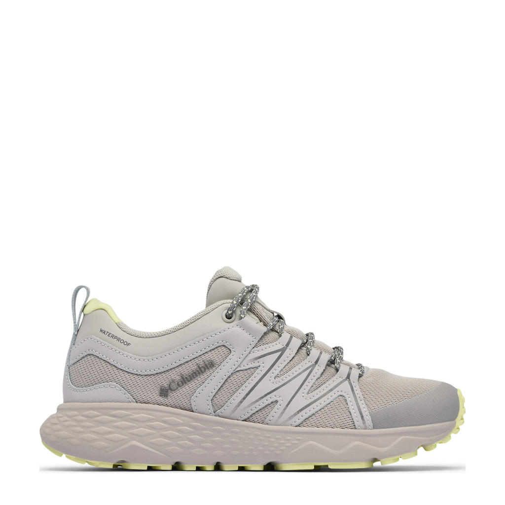 Lila en lichtgele dames Columbia Peakfreak Roam™ Waterproof wandelschoenen van mesh-pu/voering: mesh/voetbed: eva met veters