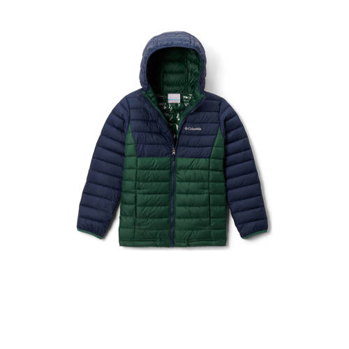 Columbia gewatteerde jars Powder Lite II donkergroen/donkerblauw afbeelding
