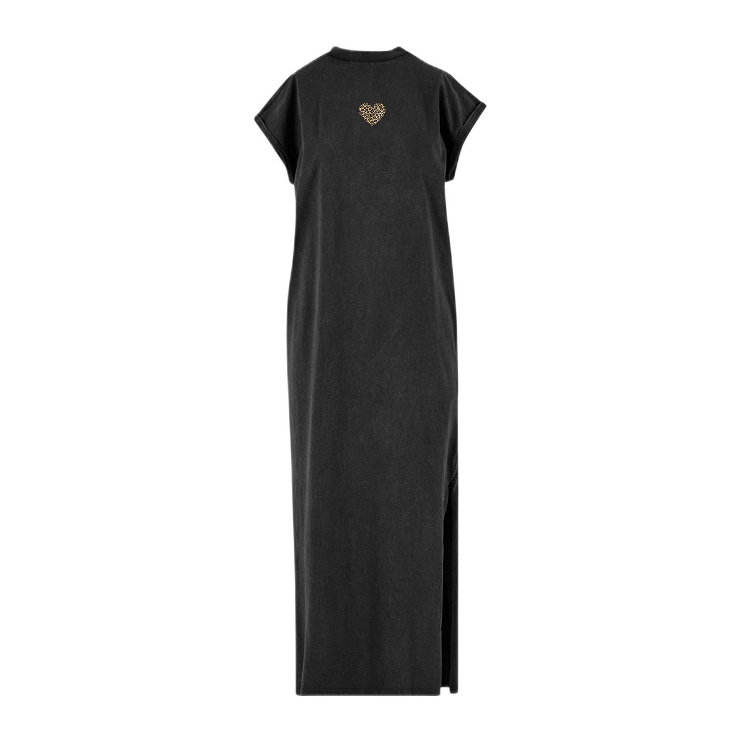 Pinned by K Curve maxi jurk zwart