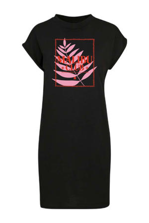 t-shirtjurk zomerjurk zwart