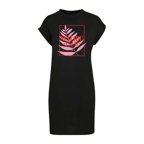 Pinned by K Curve t-shirtjurk zomerjurk zwart afbeelding