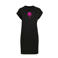 Pinned by K Curve t-shirtjurk zomerjurk zwart