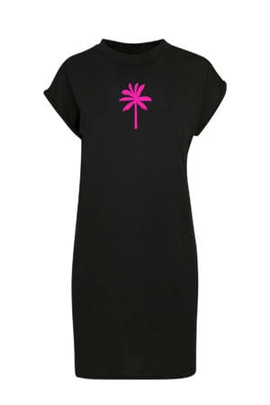 t-shirtjurk zomerjurk zwart