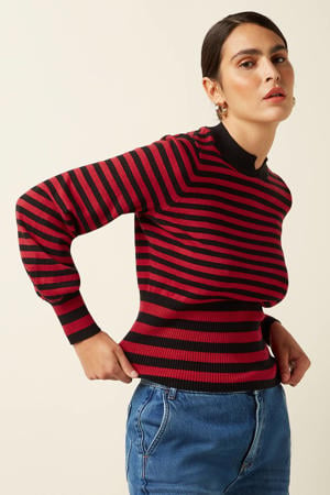 gebreide trui rood