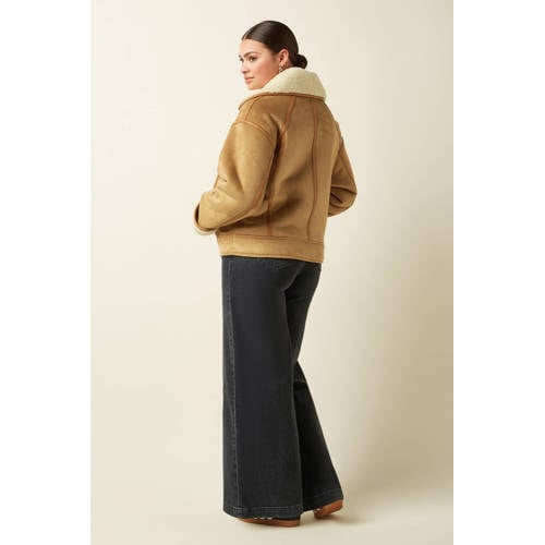 King Louie teddy jas camel afbeelding