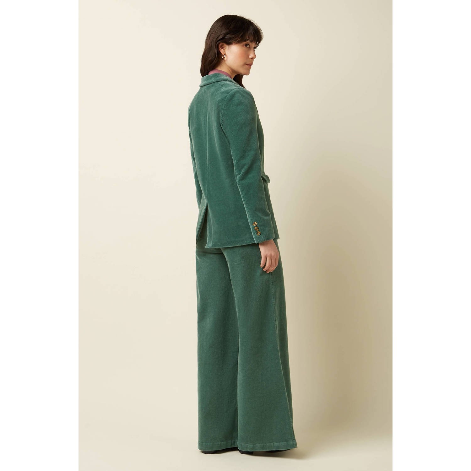 King Louie regular blazer groen