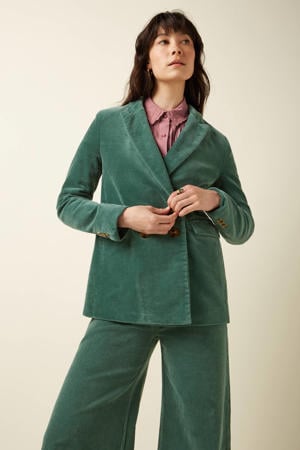 regular blazer groen