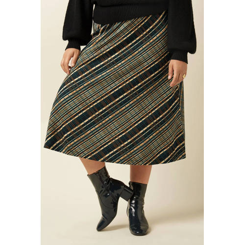 King Louie midi rok zwart afbeelding