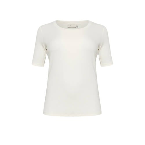 Kaffe Curve T-shirt wit afbeelding