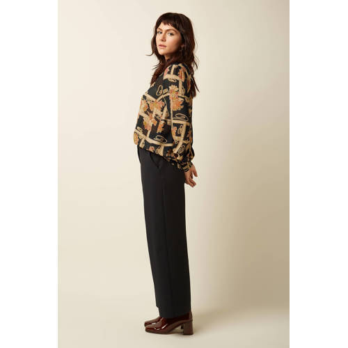 King Louie blouse zwart afbeelding