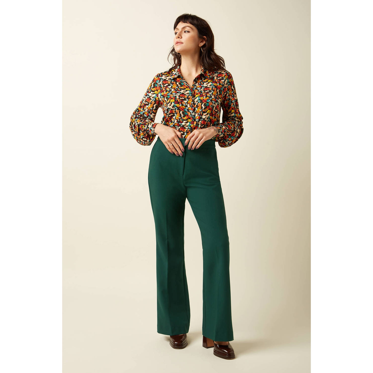 King Louie blouse oranje