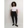 Kaffe Curve slim high waist broek zwart