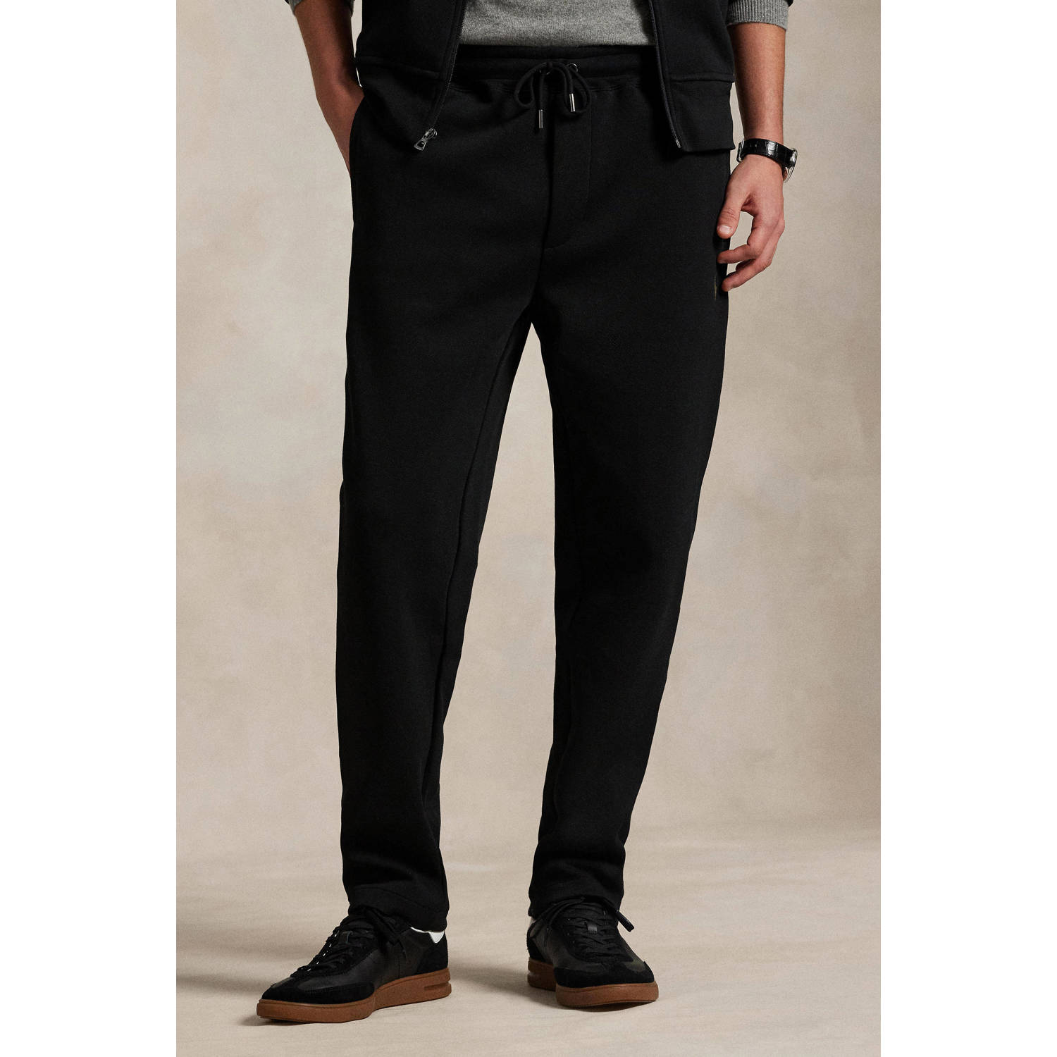 POLO Ralph Lauren tapered joggingbroek zwart