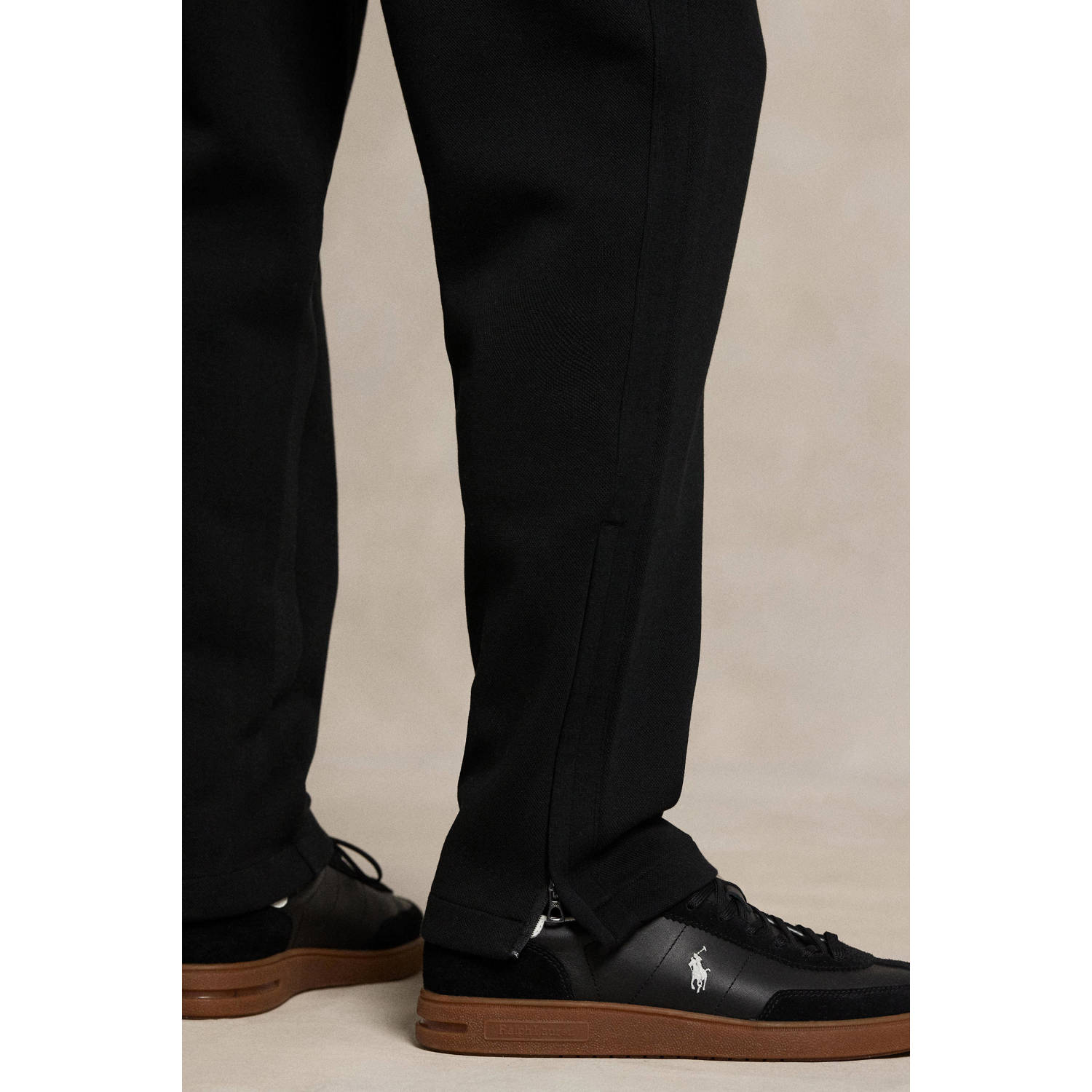 POLO Ralph Lauren tapered joggingbroek zwart