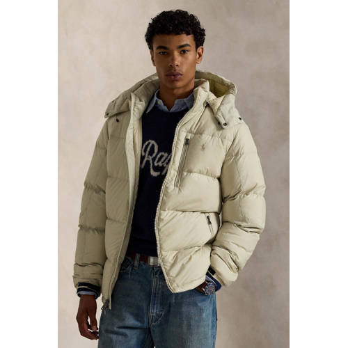 POLO Ralph Lauren gewatteerde jas beige afbeelding