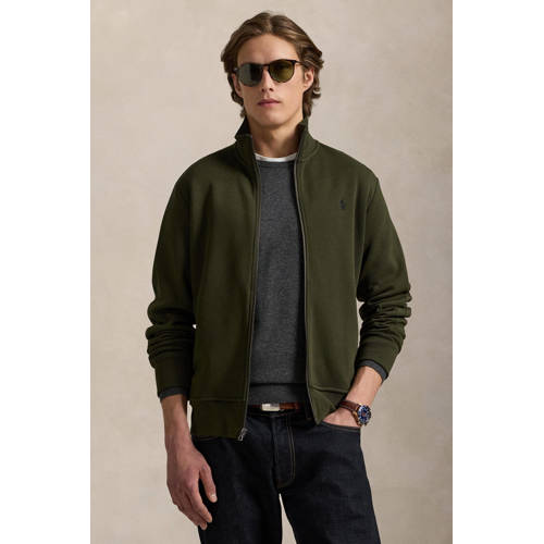 POLO Ralph Lauren sweatvest olijfgroen afbeelding