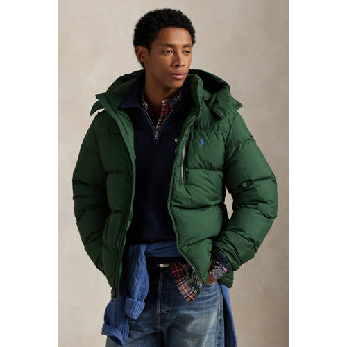 Polo Ralph Lauren gewatteerde jas groen afbeelding