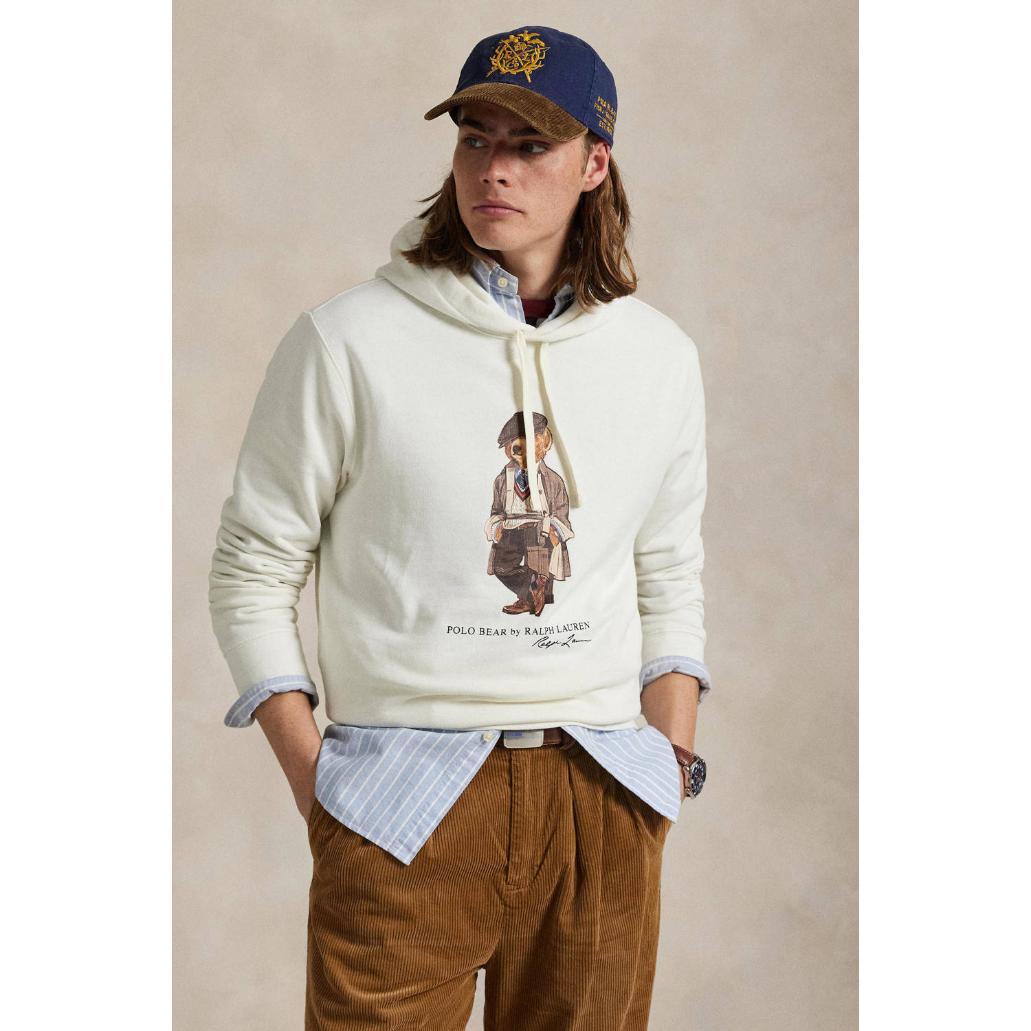POLO Ralph Lauren hoodie wit