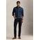 Polo Ralph Lauren regular casual overhemd donkerblauw