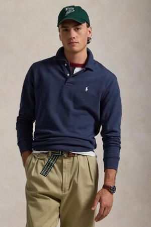 regular sweater donkerblauw