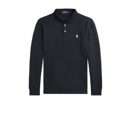 Polo Ralph Lauren slim polo zwart afbeelding