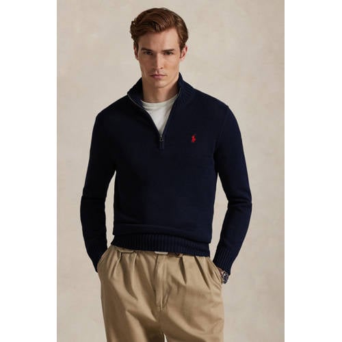 Polo Ralph Lauren gebreide trui donkerblauw afbeelding