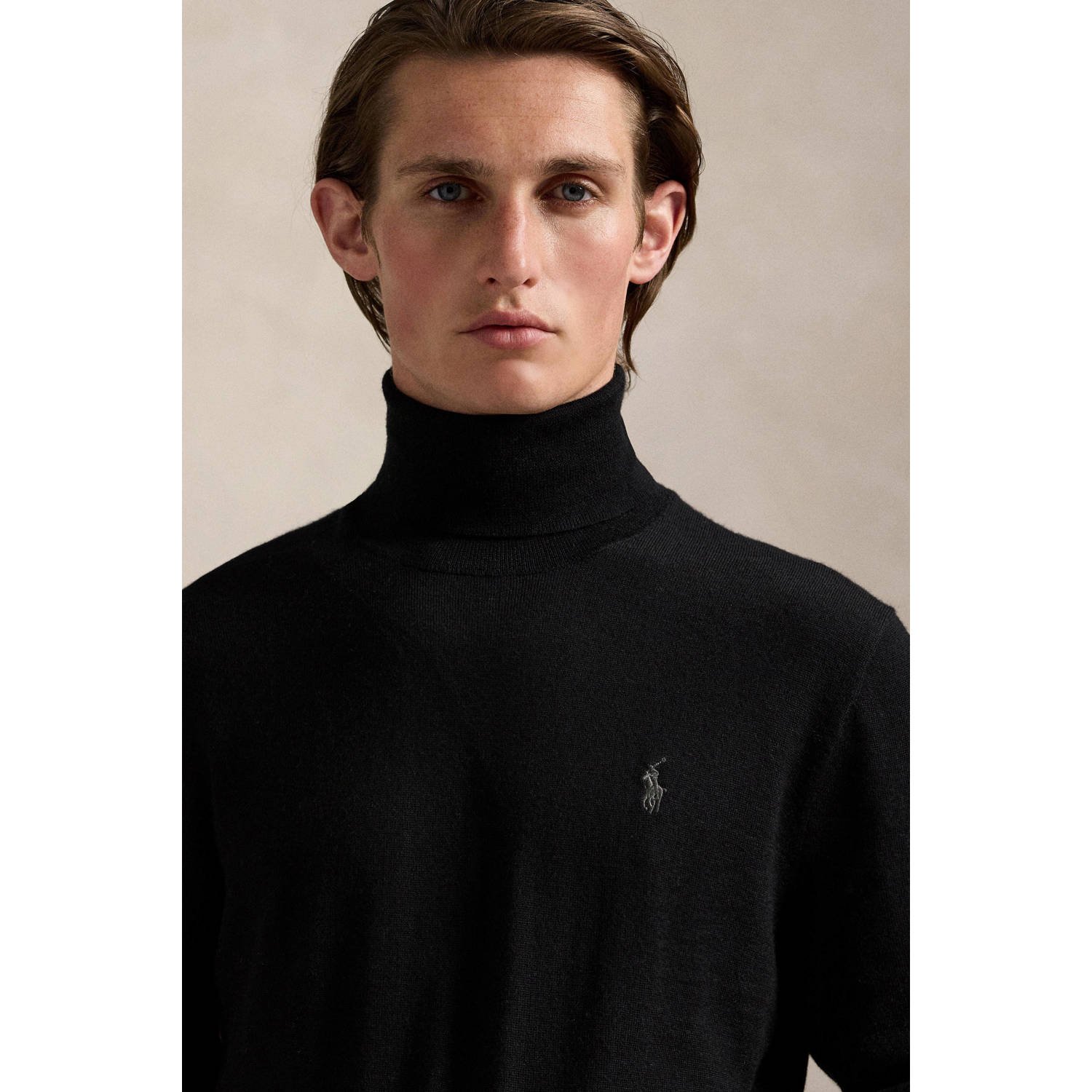 POLO Ralph Lauren wollen coltrui zwart