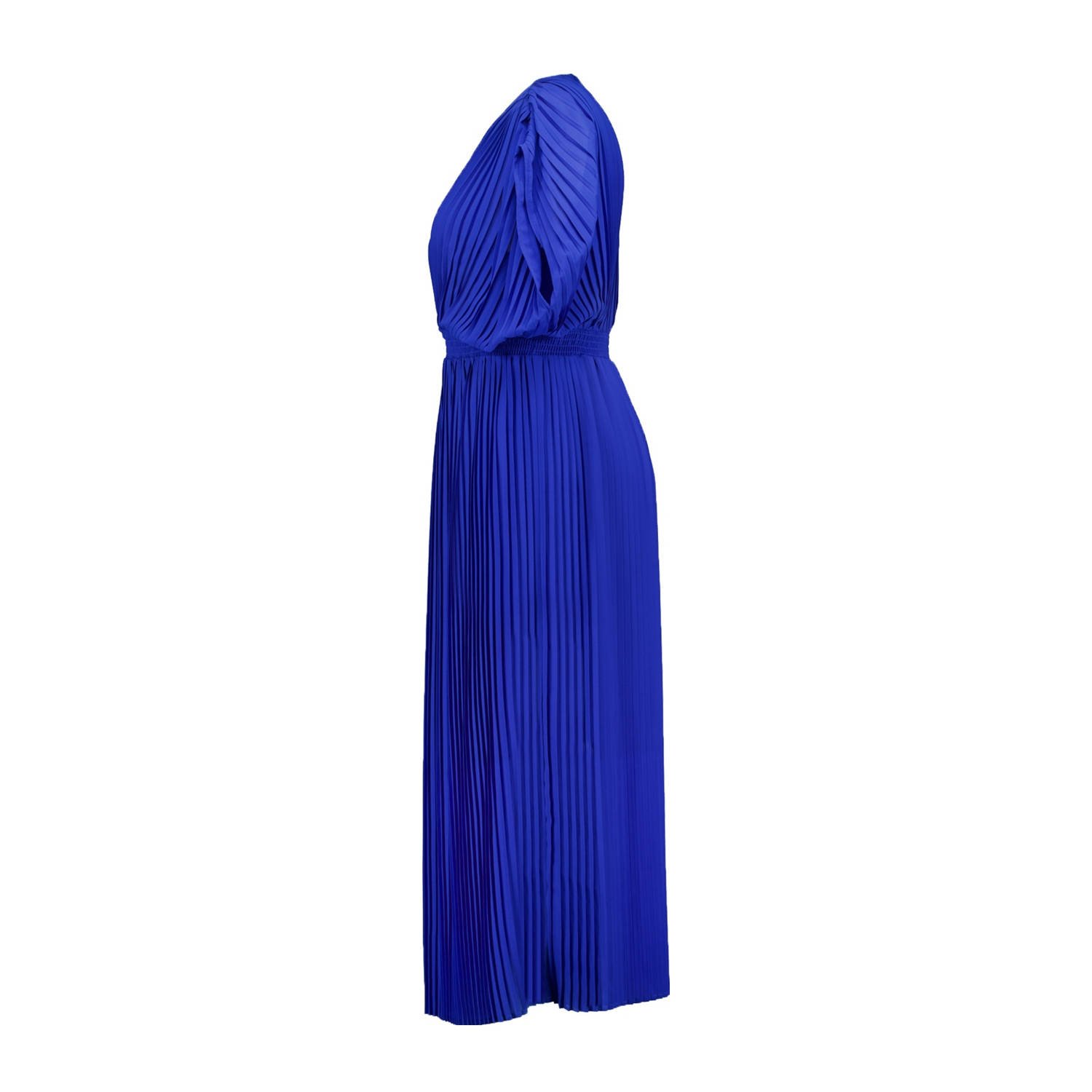 MS Mode midi jurk blauw