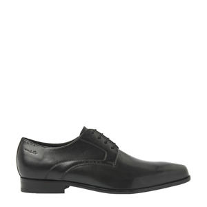 Rhodes  leren veterschoenen zwart