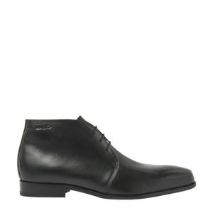 Rhodes  leren veterschoenen zwart