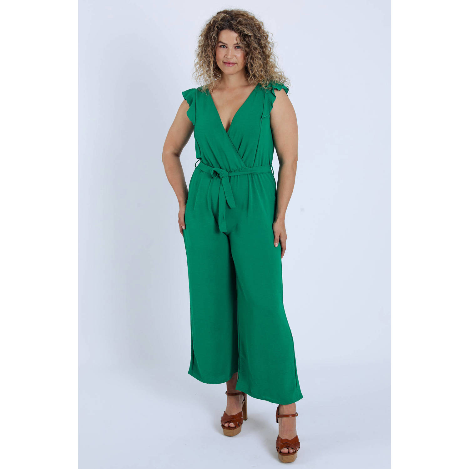 Paprika groen jumpsuit