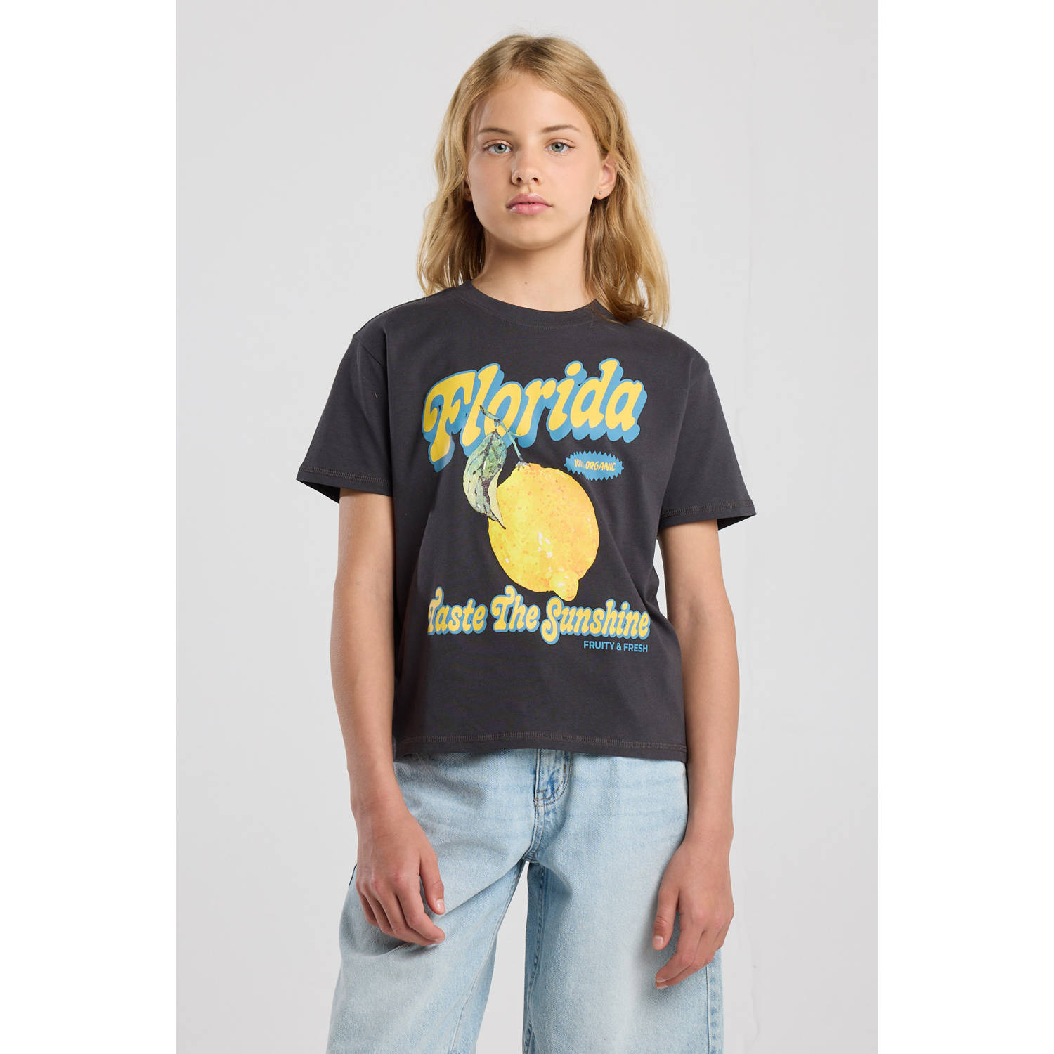 America Today T-shirt antraciet