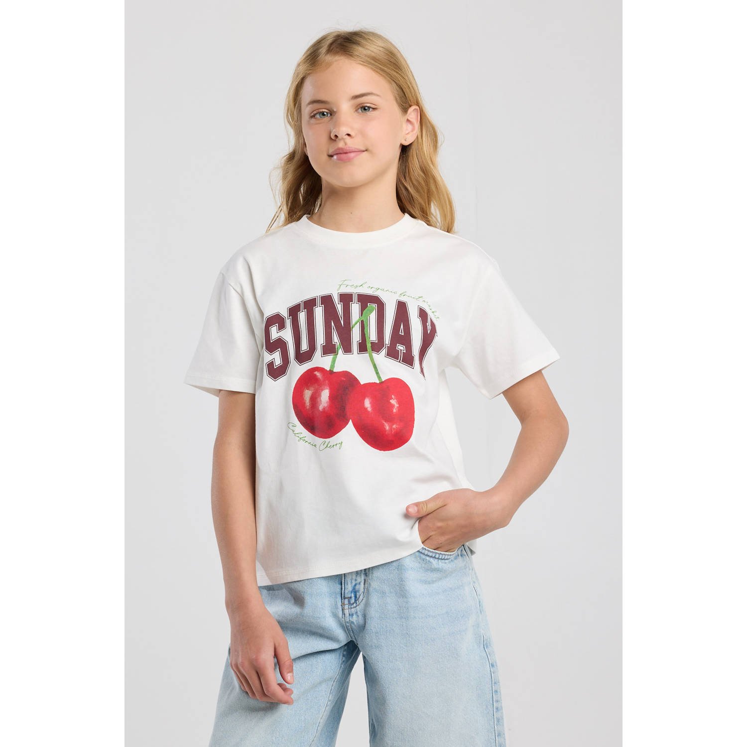 America Today T-shirt wit rood