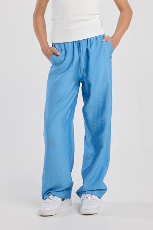 casual broek lichtblauw