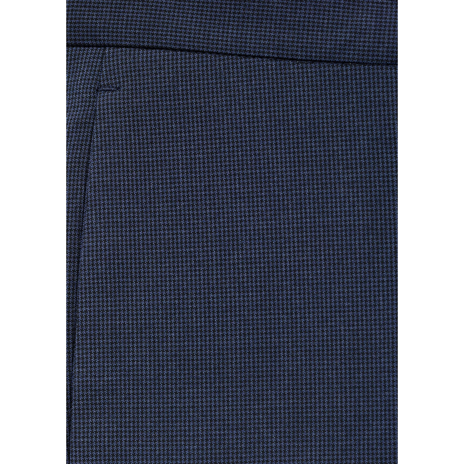 Mango Man slim pantalon donkerblauw