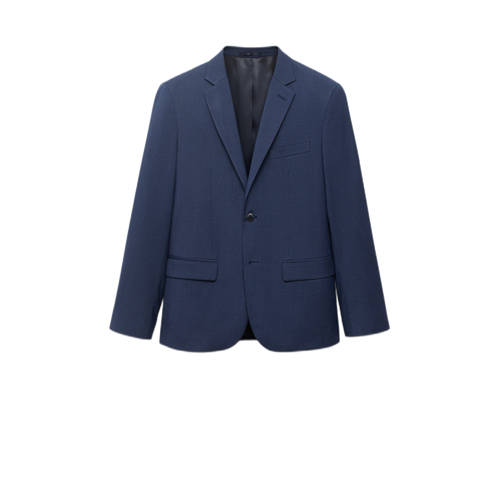Mango Man colbert donkerblauw afbeelding