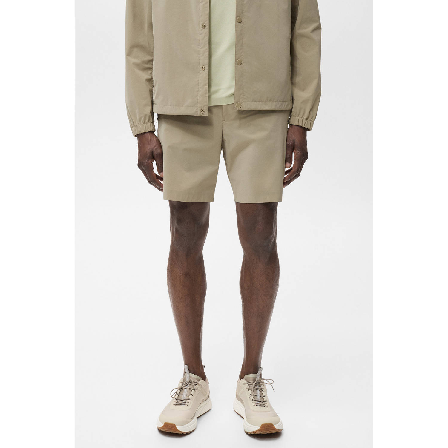Mango Man regular chino short beige