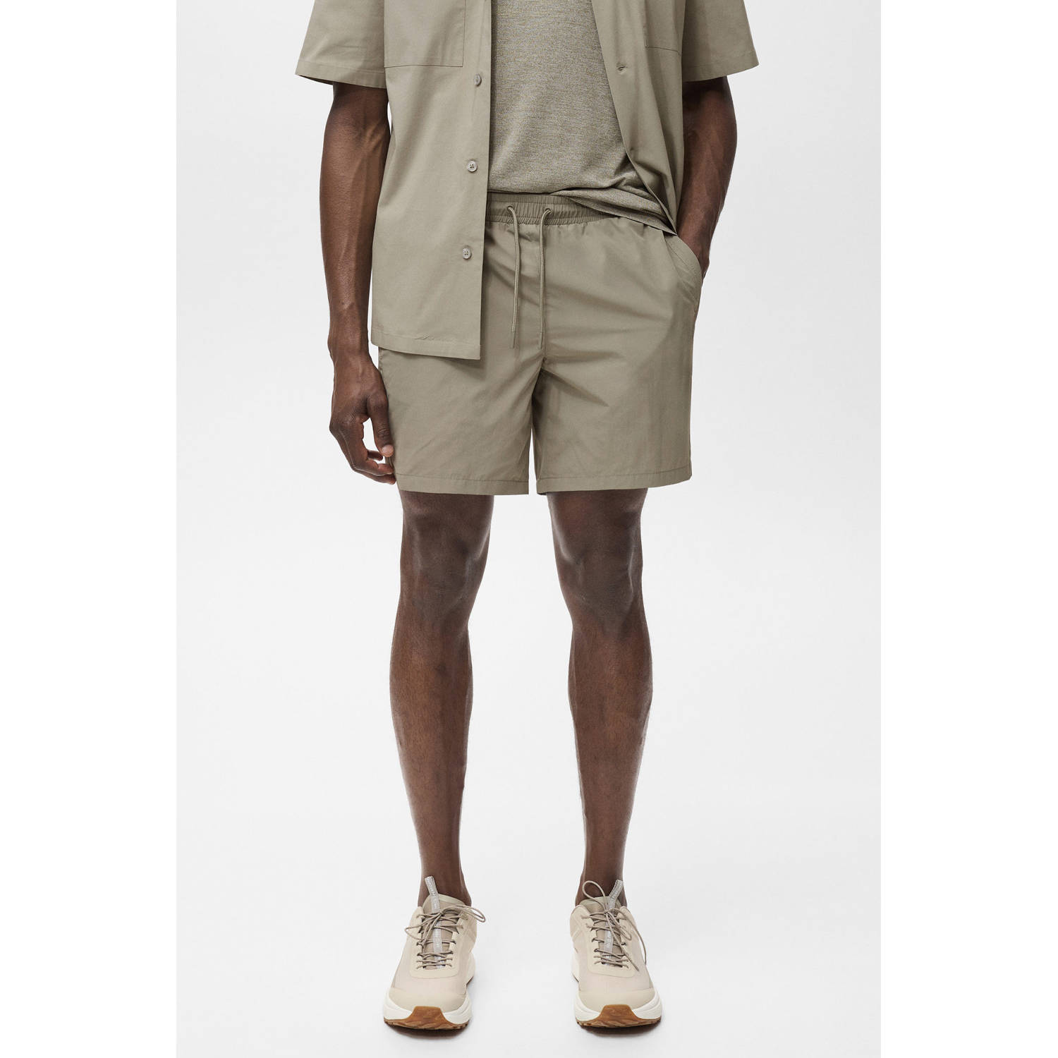 Mango Man zwemshort beige