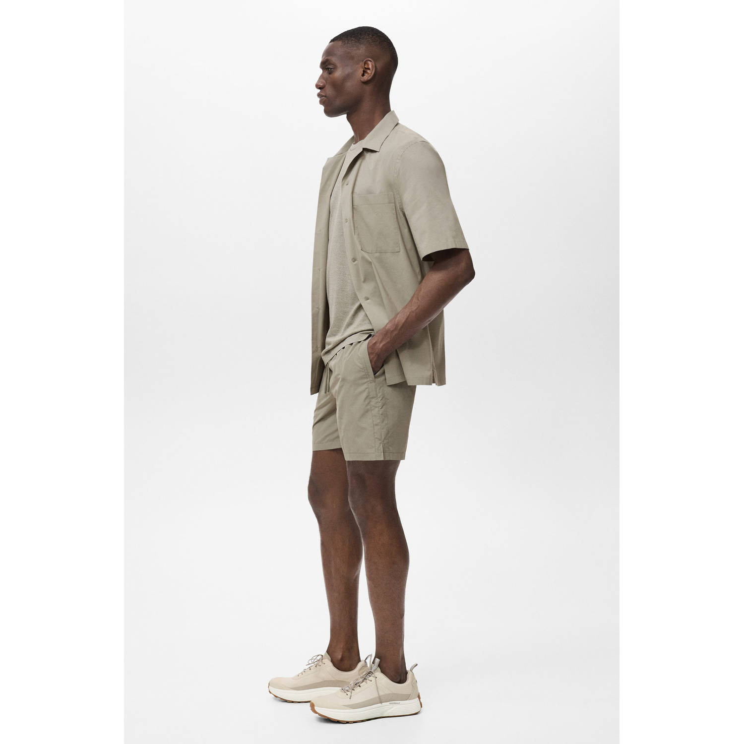 Mango Man zwemshort beige