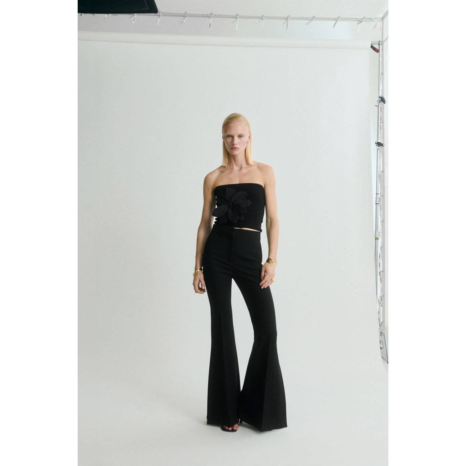 Mango top zwart