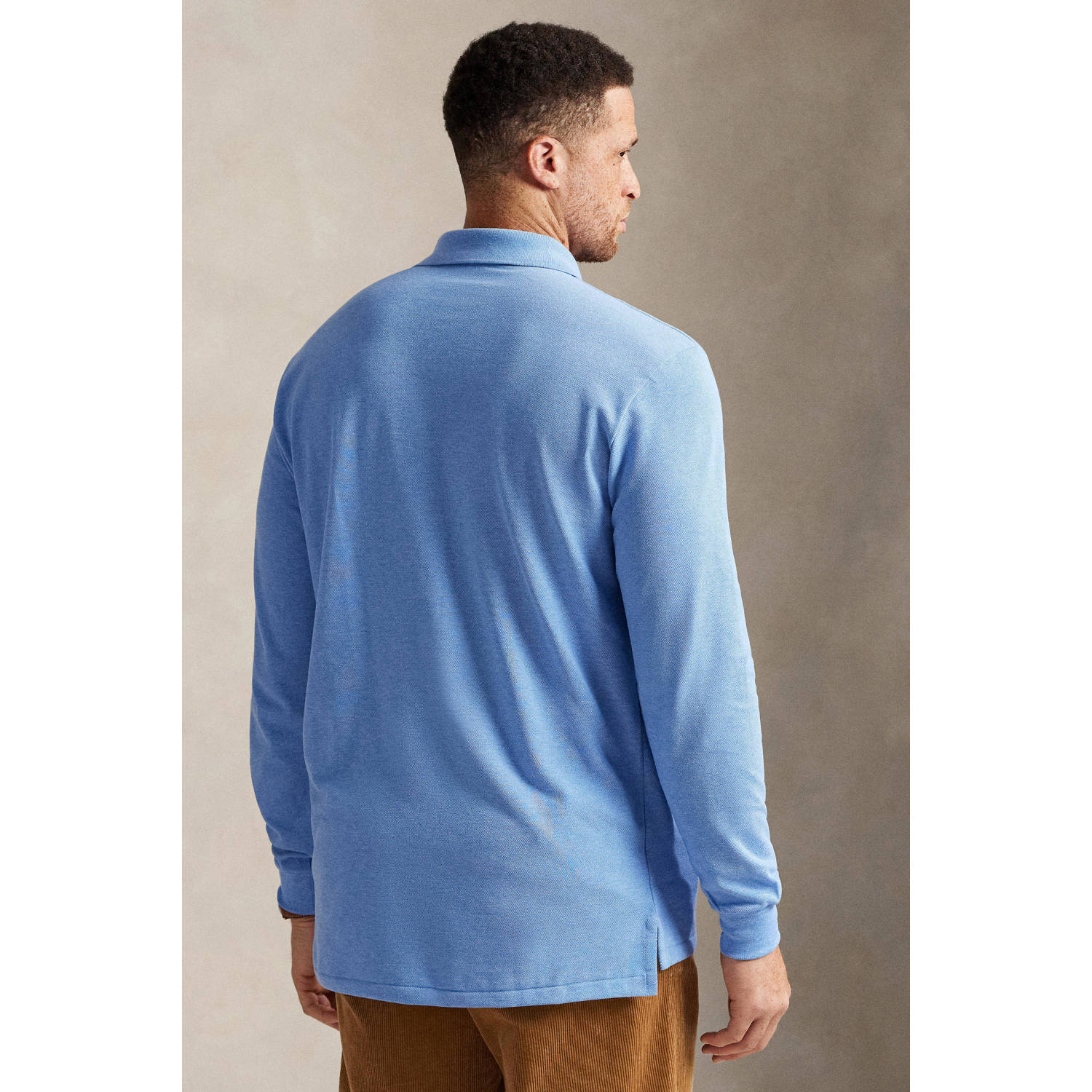 POLO Ralph Lauren Big & Tall regular polo blauw