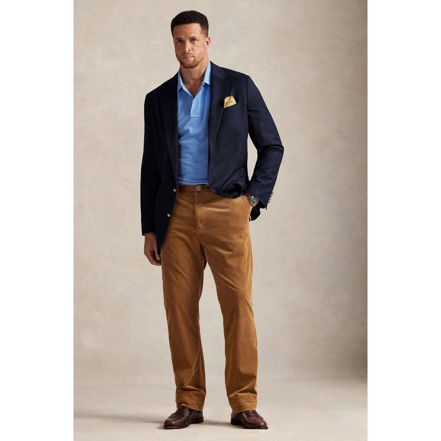 POLO Ralph Lauren Big & Tall regular polo blauw