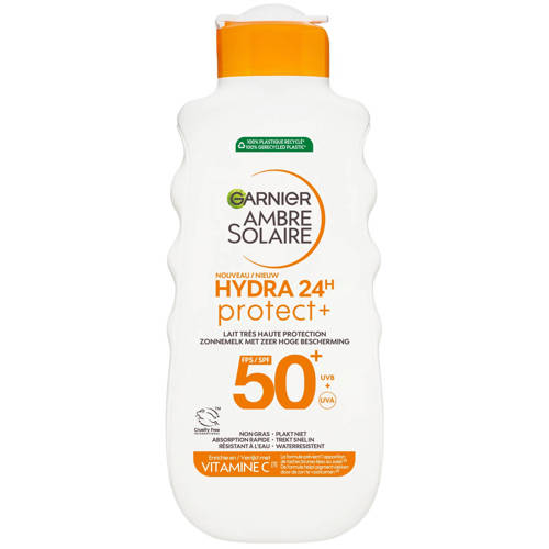 Garnier Ambre Solaire Hydra 24H Protect Lotion Zonnebrandcrème - SPF50+ - 175ml afbeelding