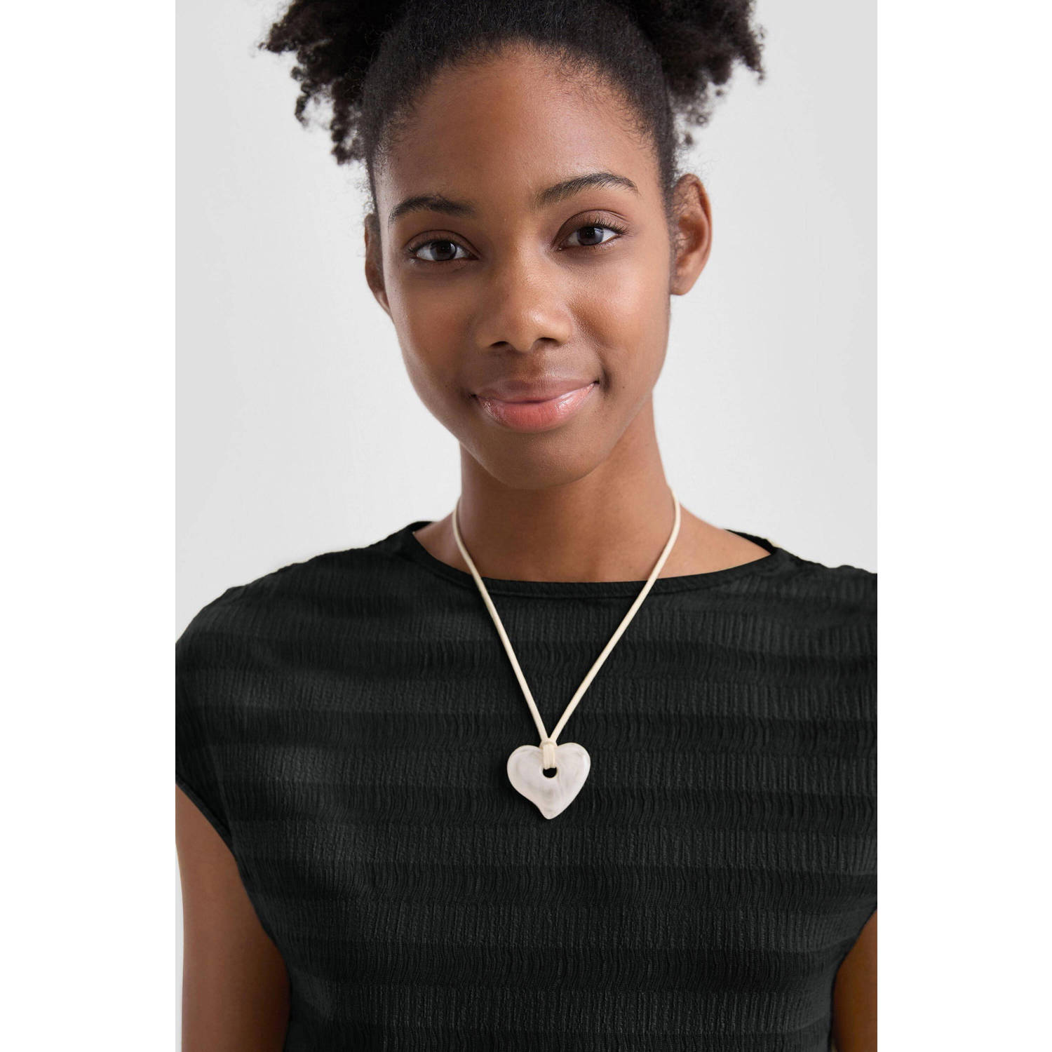 Q S by s.Oliver top zwart